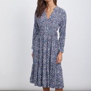 Rails “Maple” Dress In Blue Floral - image 1